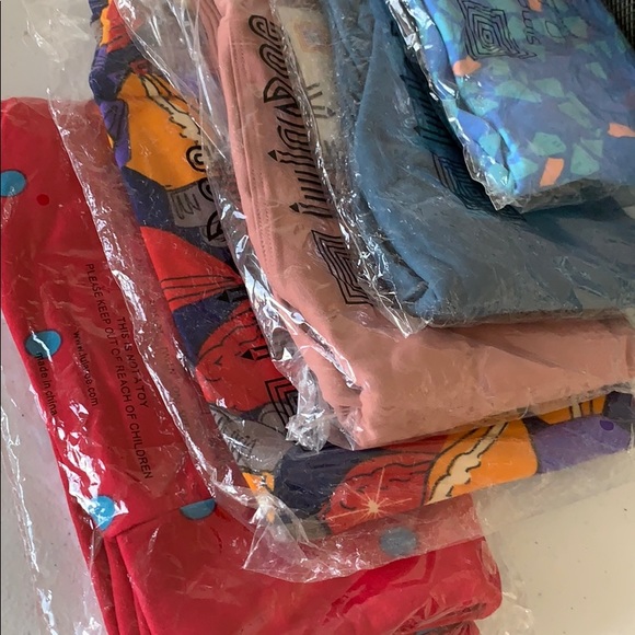 5 pairs of LuLaRoe tween leggings - Picture 1 of 5